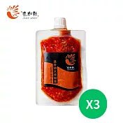 【來加辣】蒜香朝天辣椒醬-100克/袋 3入組