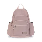 J II 後背包-幻漾防盜尼龍後背包(大款)-6111-27 霧粉紫