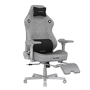DXRACER 利刃豪華款 電競賽車椅(6D扶手/布面灰色)