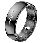 Osmile Ring-ES1 健康管理戒指 心率、壓力、血氧、含糖量、 ECG量測 RZ 8 黑色