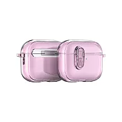 DUX DUCIS Apple 蘋果 AirPods Pro 3 冰晶保護殼 -透粉