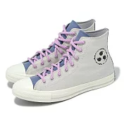 Converse x 火影忍者 帆布鞋 Chuck Taylor All Star HI 男鞋 女鞋 灰 佐助 聯名 A14837C 24cm GREY/PURPLE