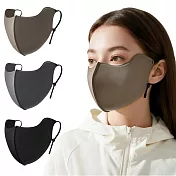 保護眼角加高貼心設計!! 無痕立體剪裁 保暖口罩 GOLOV.EJOY 秋冬防風面罩 口罩 騎車 自行車 登山 運動 高爾夫 旅遊 逛街 修飾臉型 小V臉 防塵防曬口罩 深灰色