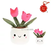 英國 Keel Toys 30cm 鬱金香盆栽 Flower Bobballs Tulip