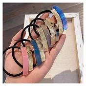 【Hera 赫拉】網紅幾何金屬設計髮圈 四入組 H114110305 四入組