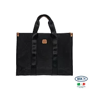 【BRIC S】 BRICS 義大利時尚 M尺寸 可手提肩背側背 歌劇院托特包 黑色