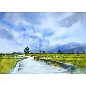 【玲廊滿藝】張宏彬-小徑之美38x53cm