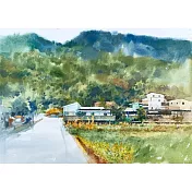 【玲廊滿藝】張宏彬-山居歲月38x53cm