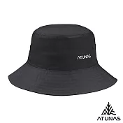 【ATUNAS 歐都納】中性款漁夫帽/遮陽帽/透氣防曬帽A8AHGZ03N*- 黑