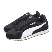 Puma 休閒鞋 Softride ST Miler SD 男鞋 女鞋 黑 白 麂皮 復古 402667-01