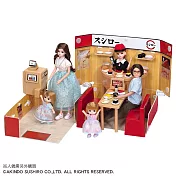 LiccA莉卡娃娃 LF-12 流行商店提盒 壽司郎