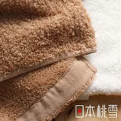 【日本桃雪】Furry雙股紗絨毛吸水浴巾  (摩卡棕)｜鈴木太太公司貨