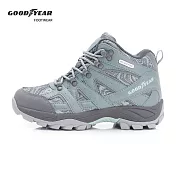 【Goodyear 固特異】登山者W3 女款動態防水戶外鞋 / GAWO52525 JP23 綠灰