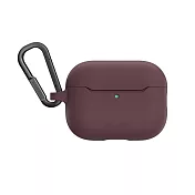 MAGEASY Skin 親膚耳機保護殼 AirPods Pro 3 酒紅紫
