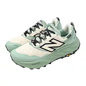 New Balance 越野跑鞋 X Hierro V9 2E 寬楦 GTX 男鞋 馬賽克綠 防水 MTHIGLA92E