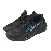 Asics 網球鞋 Gel-Resolution X Night Energy 女鞋 黑 藍 美網 夜場系列 1042A303960
