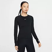 NIKE AS W NK PRO DF LS BASELAYER 女 長袖上衣-FV7846010 S 黑色
