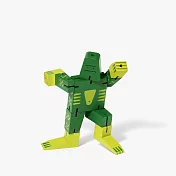 Cubebot Cryptoids 酷比獸【小型】木製變形積木機器獸公仔．益智設計玩具．療癒小物．生日禮物推薦 沼澤怪