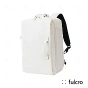 【fulcro】ESSENCE 系列-簡約多功能後背包(M)(多色可選)(日本空運來台x授權台灣經銷) 米白色