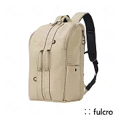 【fulcro】ESSENCE 系列-簡約多功能後背包(Double)(多色可選)(日本空運來台x授權台灣經銷) 淺褐色