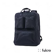 【fulcro】Explorer系列-簡約多功能手提後背包(vertical)(多色可選)(日本空運來台x授權台灣經銷) 黑色