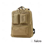 【fulcro】Explorer系列-簡約多功能手提後背包(vertical)(多色可選)(日本空運來台x授權台灣經銷) 橄欖綠