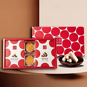 【紅豆食府】歡歡糖果禮盒 (原味娃娃酥+腰果酥糖+柚子酥2入)，共3盒 預購 01/12-01/16 出貨