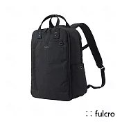 【fulcro】City系列-簡約手提後背包(oblong)(多色可選)(日本空運來台x授權台灣經銷) 黑色