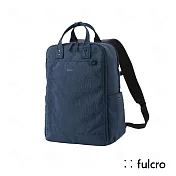 【fulcro】City系列-簡約手提後背包(oblong)(多色可選)(日本空運來台x授權台灣經銷) 深藍色