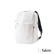 【fulcro】Co-worker系列-簡約多功能後背包(note)(多色可選)(日本空運來台x授權台灣經銷) 米白色