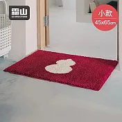 【日本霜山】葫蘆納福防滑地墊/腳踏墊/門墊(紅)-45x65cm