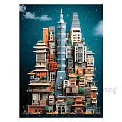 奇幻台北 1000片 Anatolian拼圖