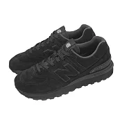 New Balance NB 休閒鞋 574 Legacy 男鞋 女鞋 黑 麂皮 復古 經典 情侶鞋 U574LGTG-D 23cm BLACK/BLACK