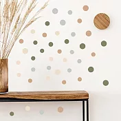 時尚壁貼-圓點裝飾貼BR574