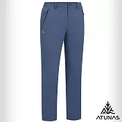 【ATUNAS 歐都納】男款CORDURA耐磨透氣彈性長褲/防潑水涼感登山褲/大尺碼A1PAGZ04M- M 冷冽藍