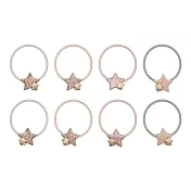 英國Mimi & Lula_AW25_Xmas閃耀星星髮束8入