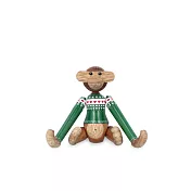 Kay Bojesen Monkey Mini 聖誕毛衣木頭迷你猴 (綠)