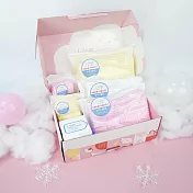 L’Ange 棉之境 經典純棉紗布巾禮盒組 - 粉色