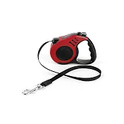 【野一夏】寵物自動伸縮牽引繩－5M  遛狗繩 伸縮牽引繩 寵物牽繩 拉繩牽引繩 散步牽繩 外出牽繩 -紅色