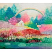 【玲廊滿藝】呂月華-上帝的部落45.5x53cm