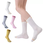 質感與功能兼具!! 腳底羊毛毛圈設計 SPORTS HOUSE 運動健行襪 透氣吸濕排汗 登山 跑步 自行車 戶外 滑雪 高爾夫球襪 運動襪 休閒襪 中筒襪 女款 襪子 黃色