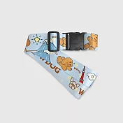 Sunny Bag x WDOG汪來汪趣-行李箱束帶-星光下的旅行