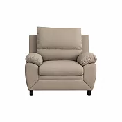 IDEA-洛亞飽滿質感高背貓抓皮單人沙發