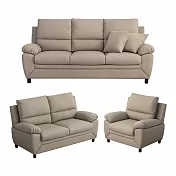 IDEA-洛亞飽滿質感高背貓抓皮沙發套組