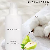 【2入組】日本SHOLAYERED香氛柔軟精 1000ml 鮮梨