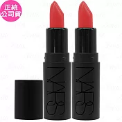 NARS 迷你奢慾緞光唇膏(#863 UNAUTHORIZED)(1.2g)*2(公司貨)