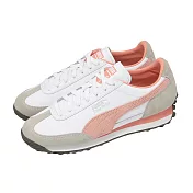 Puma 休閒鞋 Easy Rider Mix 男鞋 女鞋 白 粉 拼接 麂皮 復古 經典 399025-08