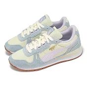 Puma 休閒鞋 RX 737 Vintage 男鞋 女鞋 綠 黃 膠底 麂皮 401332-06