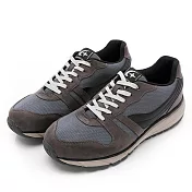 MOONSTAR 雨天不敗防水防滑健走男鞋 JP26 深灰