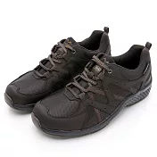 MOONSTAR 雨天不敗防水健走鞋男鞋 JP25 咖啡